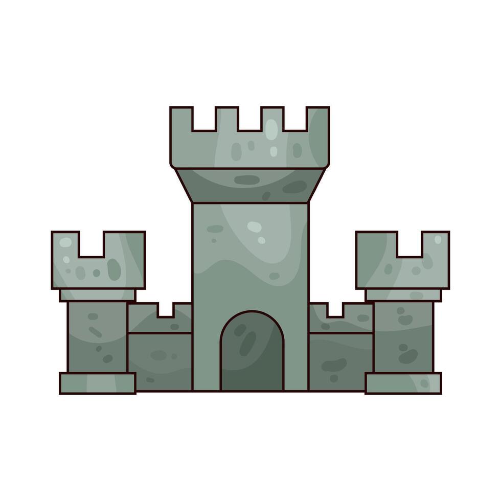 Illustration of Castle vector