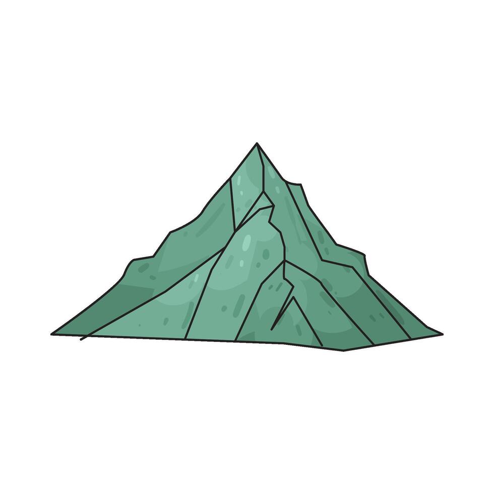Illustration of mountain vector