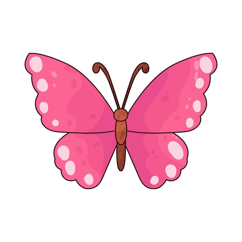 Illustration of butterfly vector