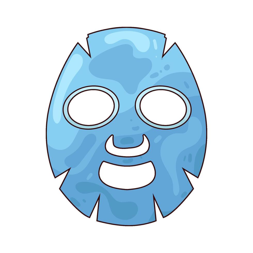 Illustration of Sheet Mask vector