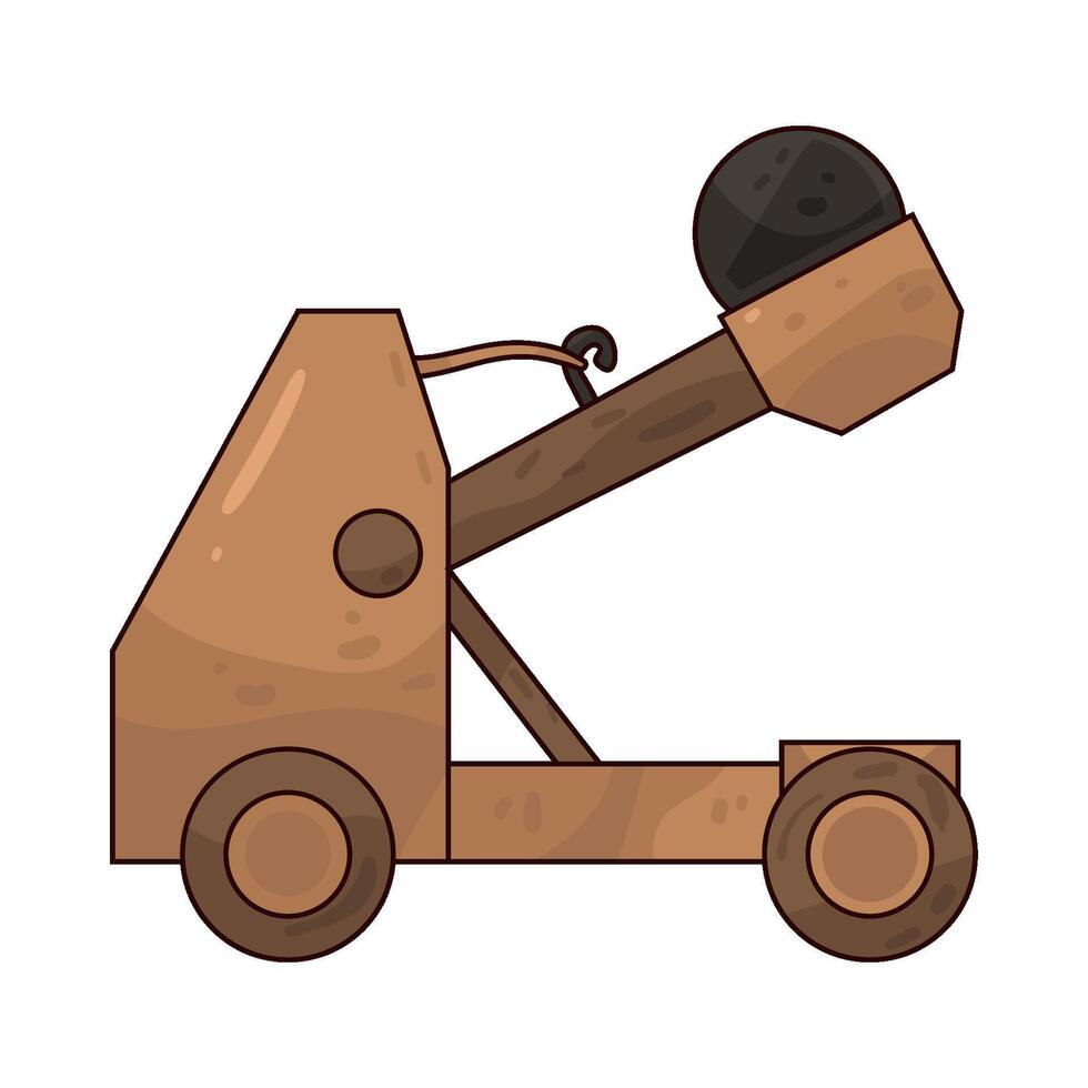 Illustration of Catapult vector