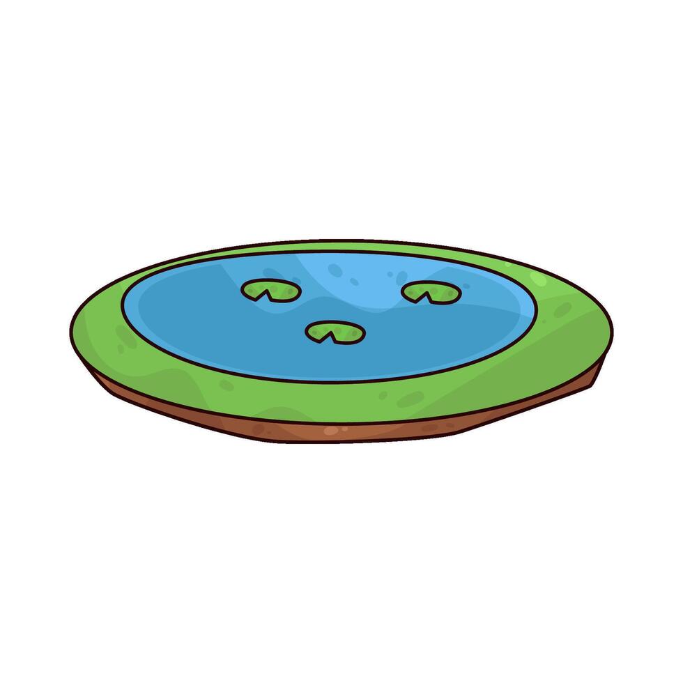 Illustration of Lake vector
