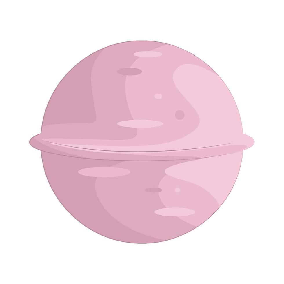 Illustration of bath bomb vector