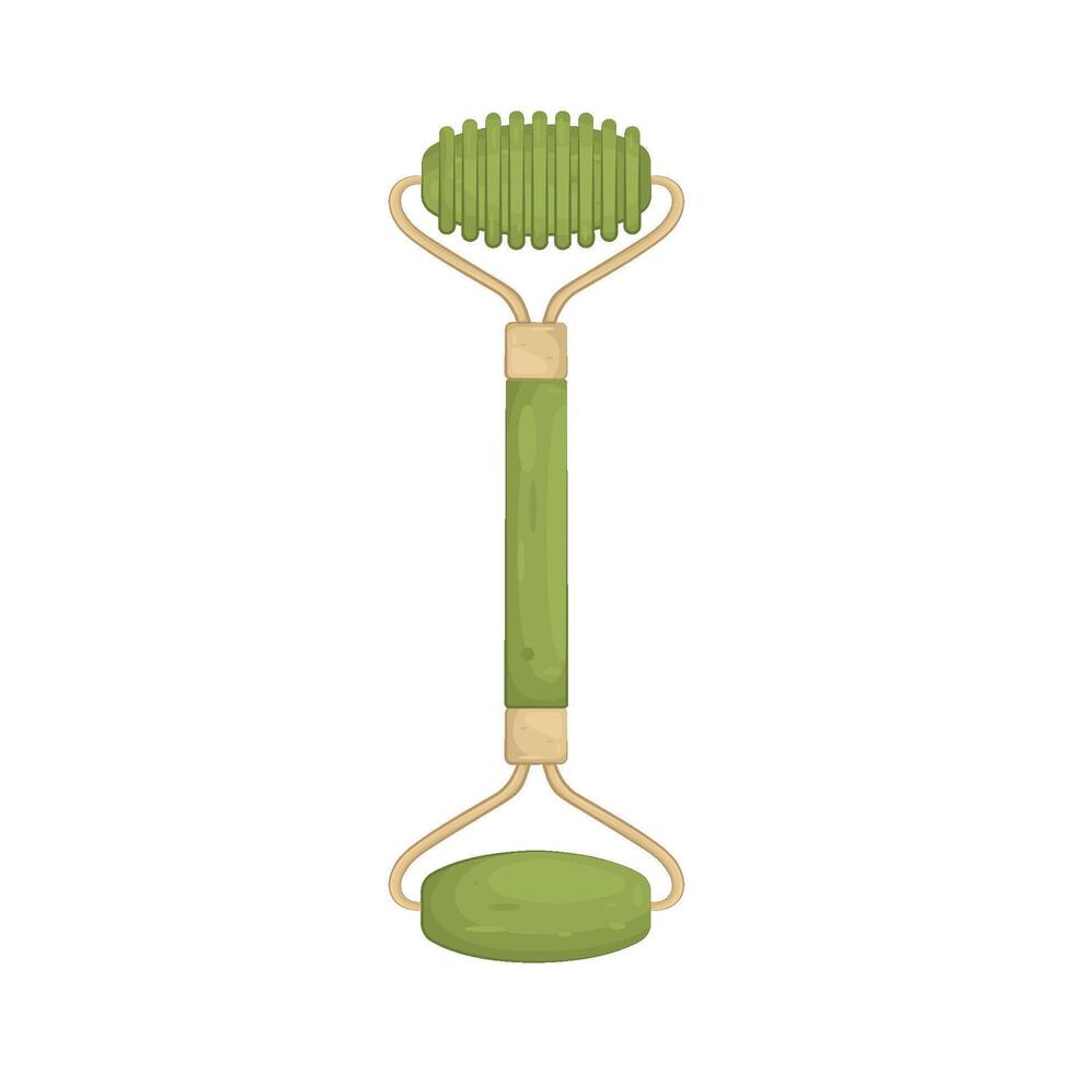 Illustration of Jade Roller vector