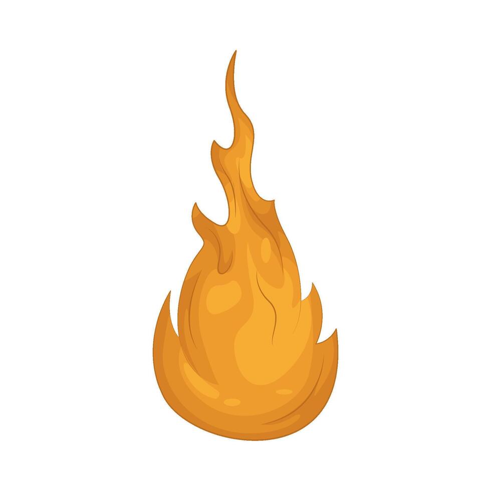 Illustration of fire vector