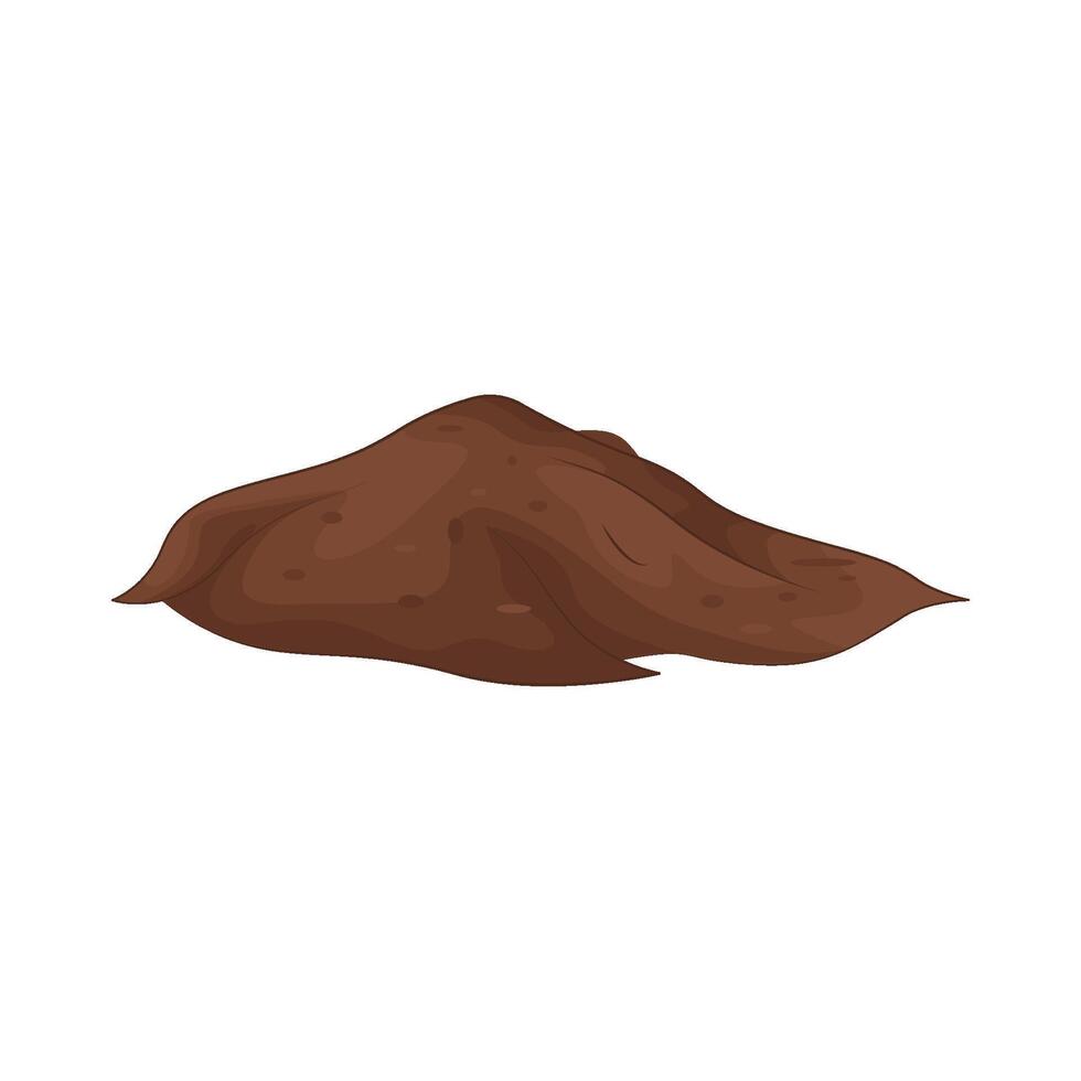Illustration of soil vector