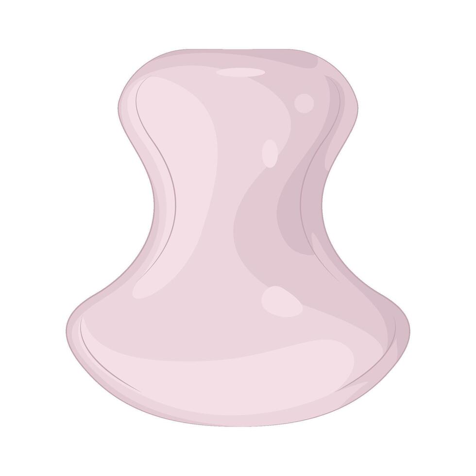 Illustration of Gua Sha vector