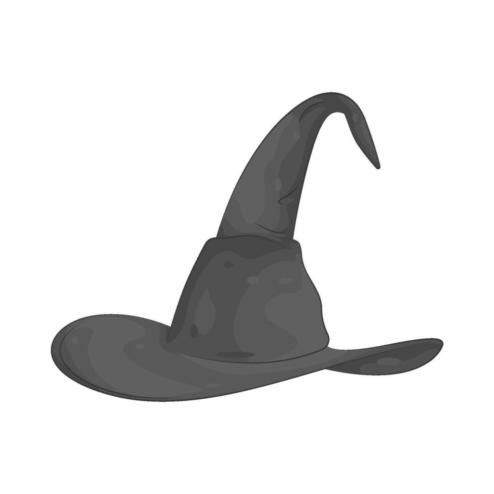 Illustration of witch hat vector