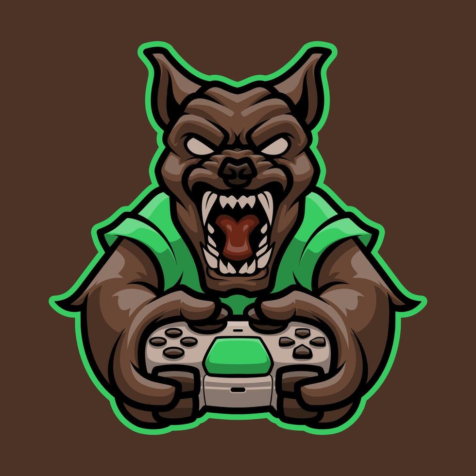 Pit Bull Animal Mascot Illustration is perfect for your brand business vector