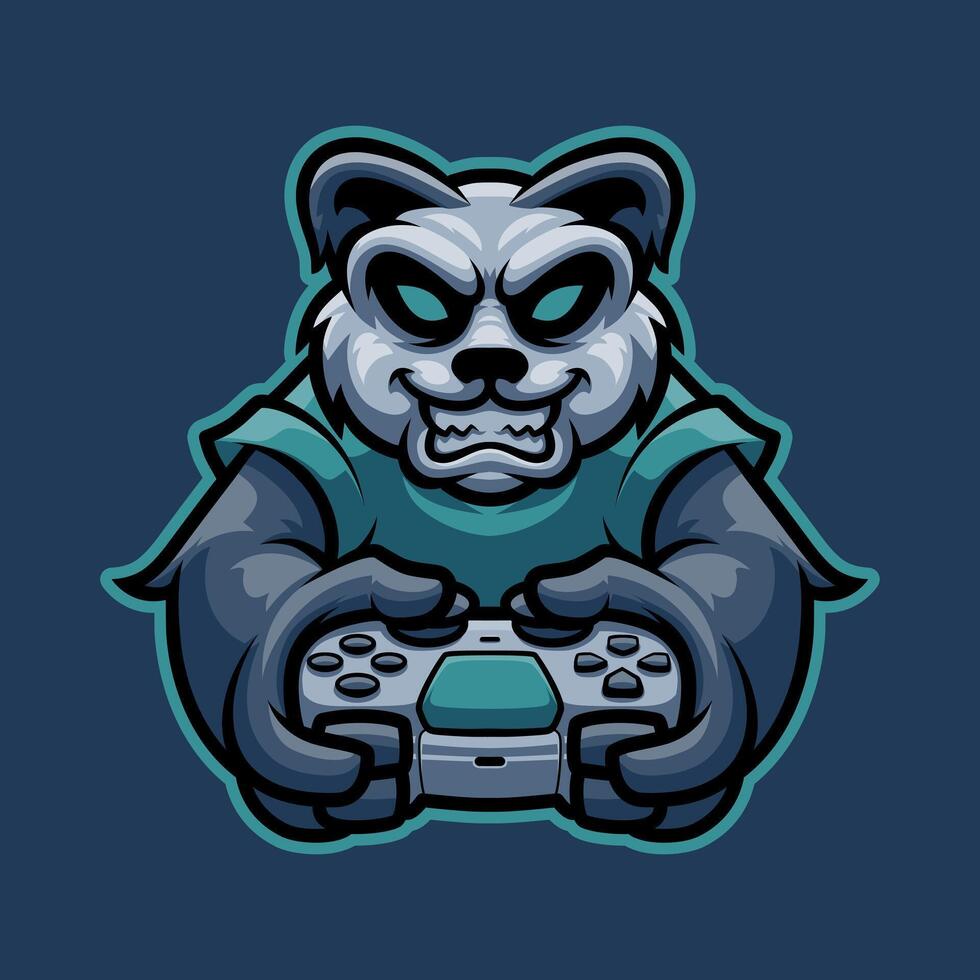 Panda Animal Mascot Illustration is perfect for your brand business vector
