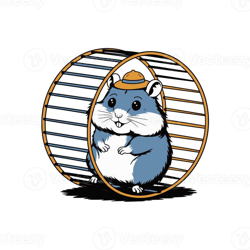 Funny Hamster illustration png