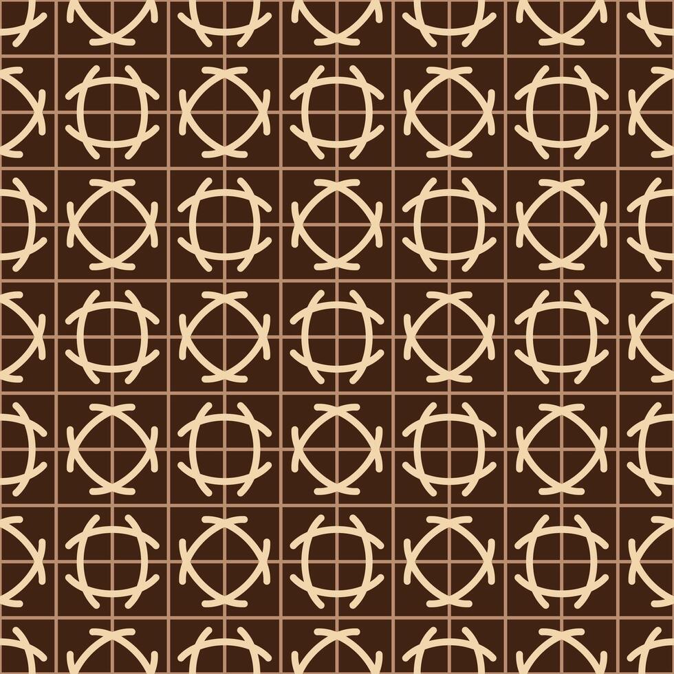 Linear Pattern in Brown vector