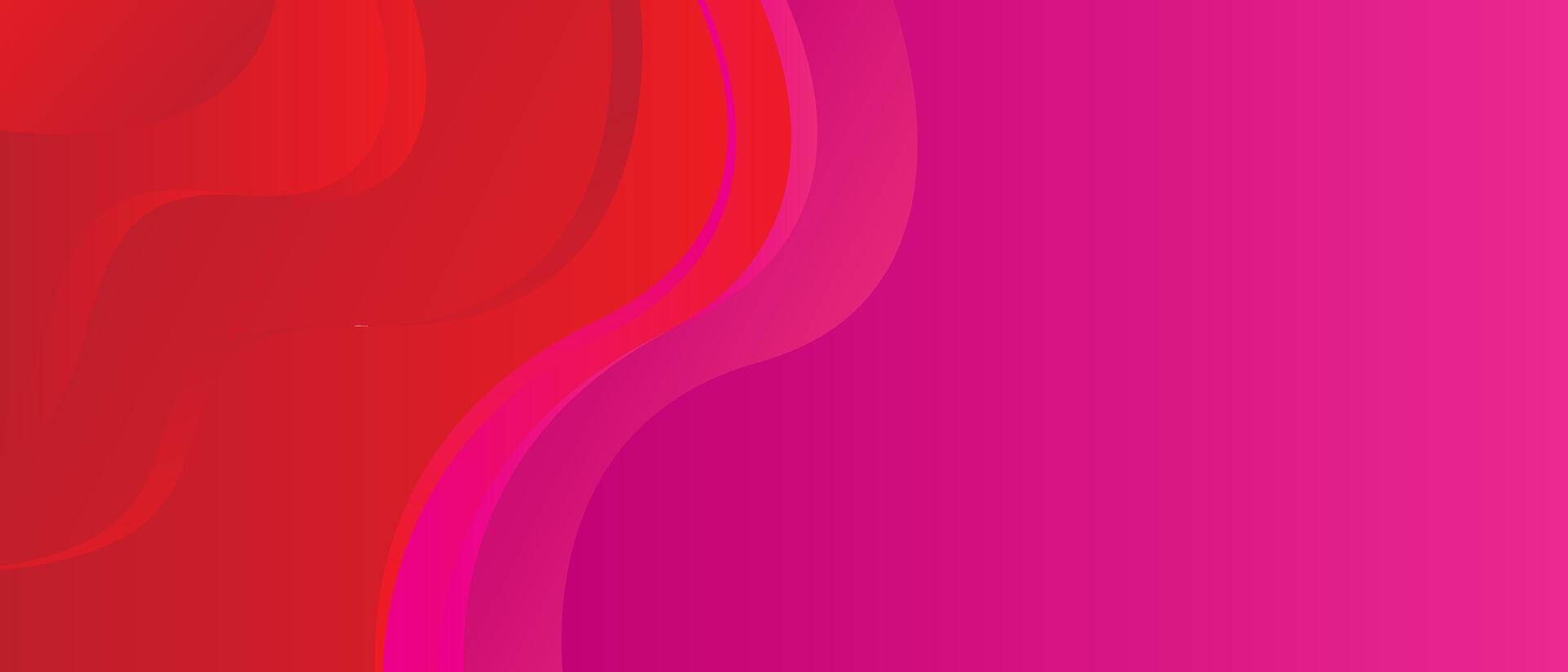 Modern red purple wave abstract background vector