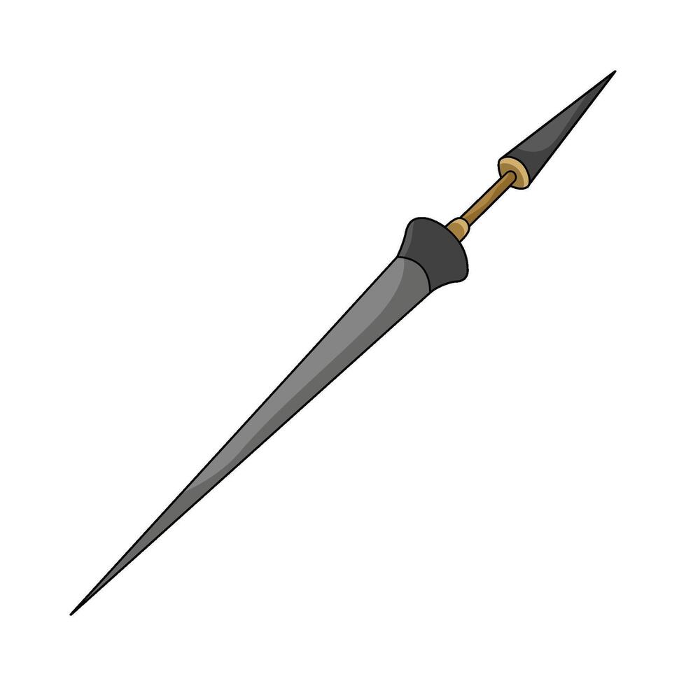 illustration of lance vector