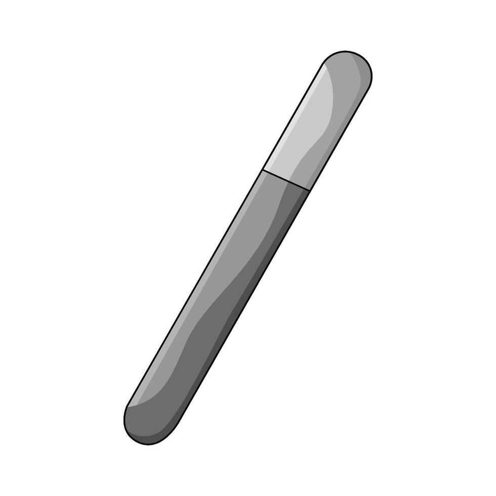 illustration of nail file vector