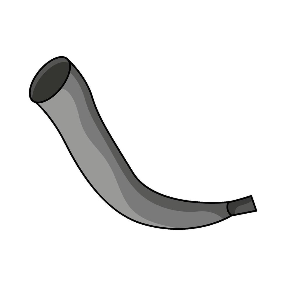 illustration of hunting horn vector