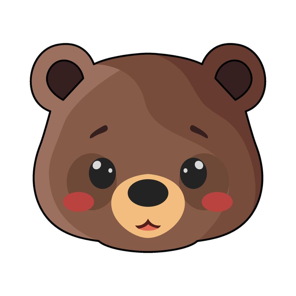 illustration of bear vector