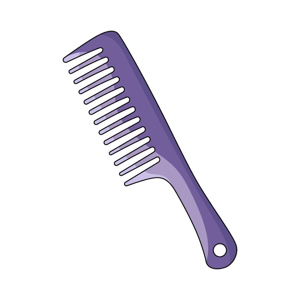 illustration of hair comb vector