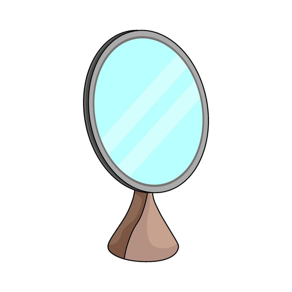 illustration of Beauty Mirror vector