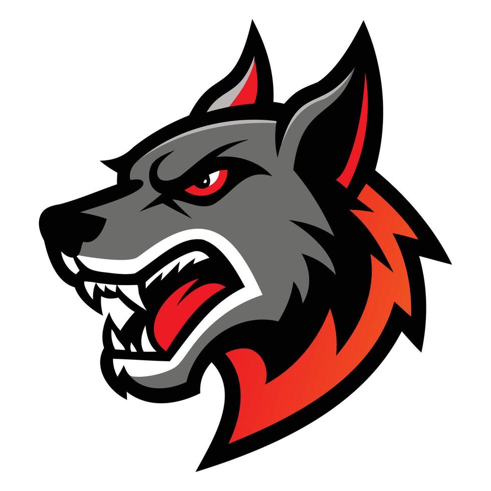 Mascot Dog Graphic Designs. vector
