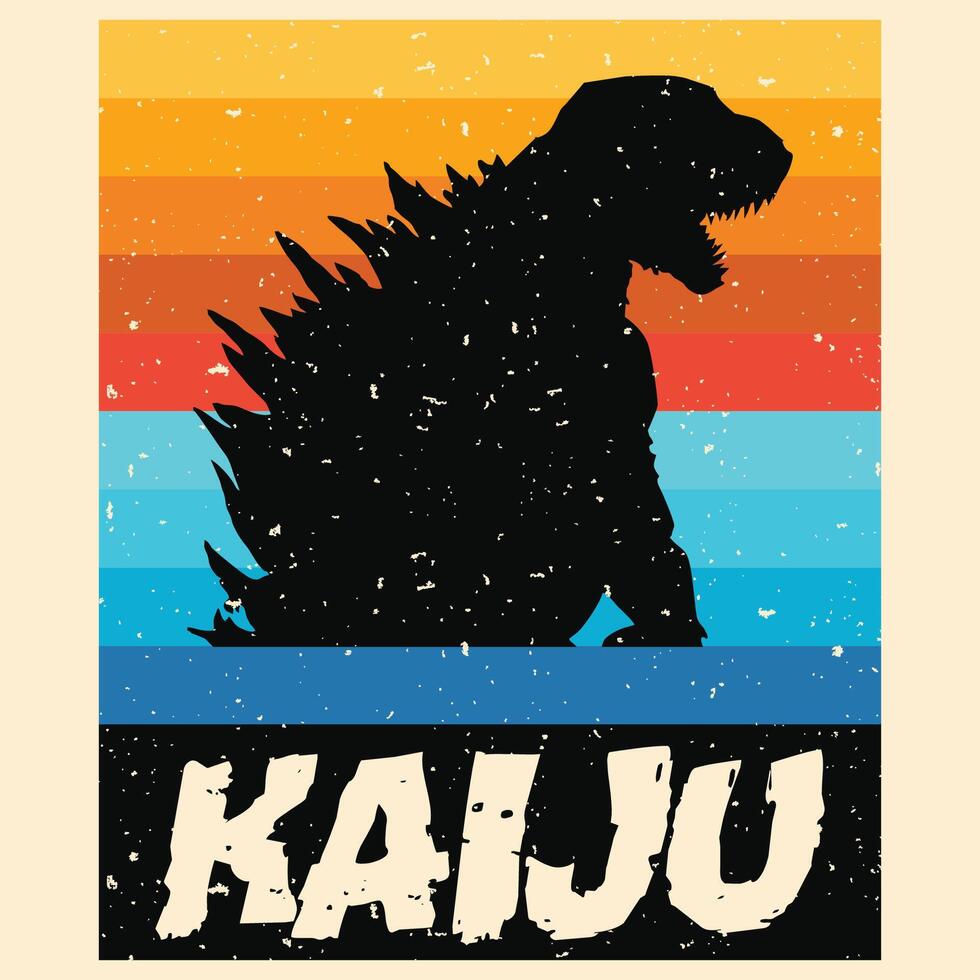 kaiju monster Artwork vector