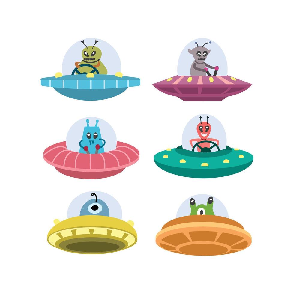 Alien illustration. Astrology. Spacecraft. Flying saucer. Spaceship. Ufo spaceship. vector