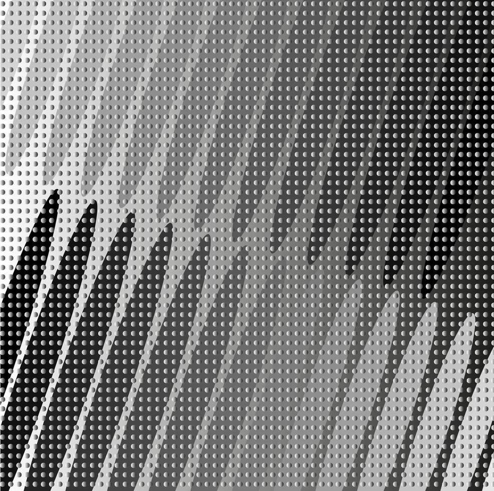 Monochrome background with an original abstract pattern in gray vector