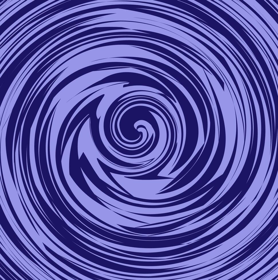 Abstract background of blue color in the form of a spiral vector