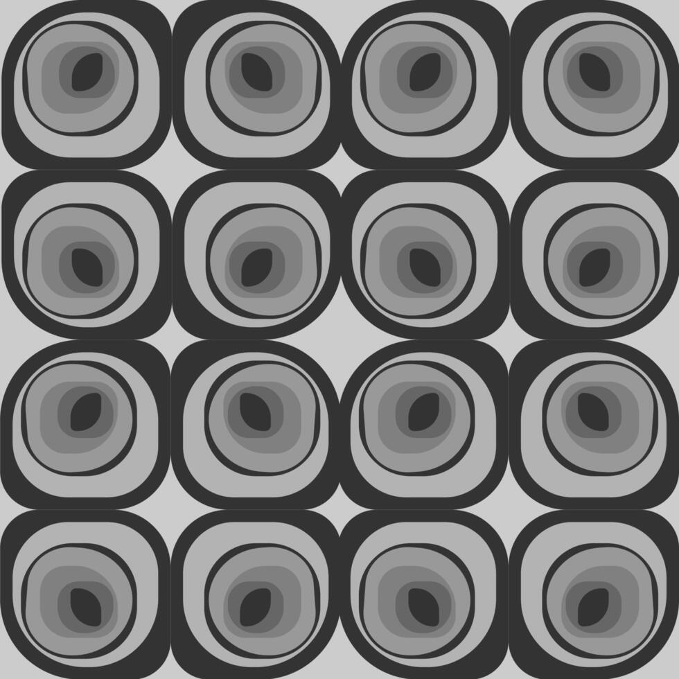 Original monochrome background decorated with an unusual abstract gray pattern vector