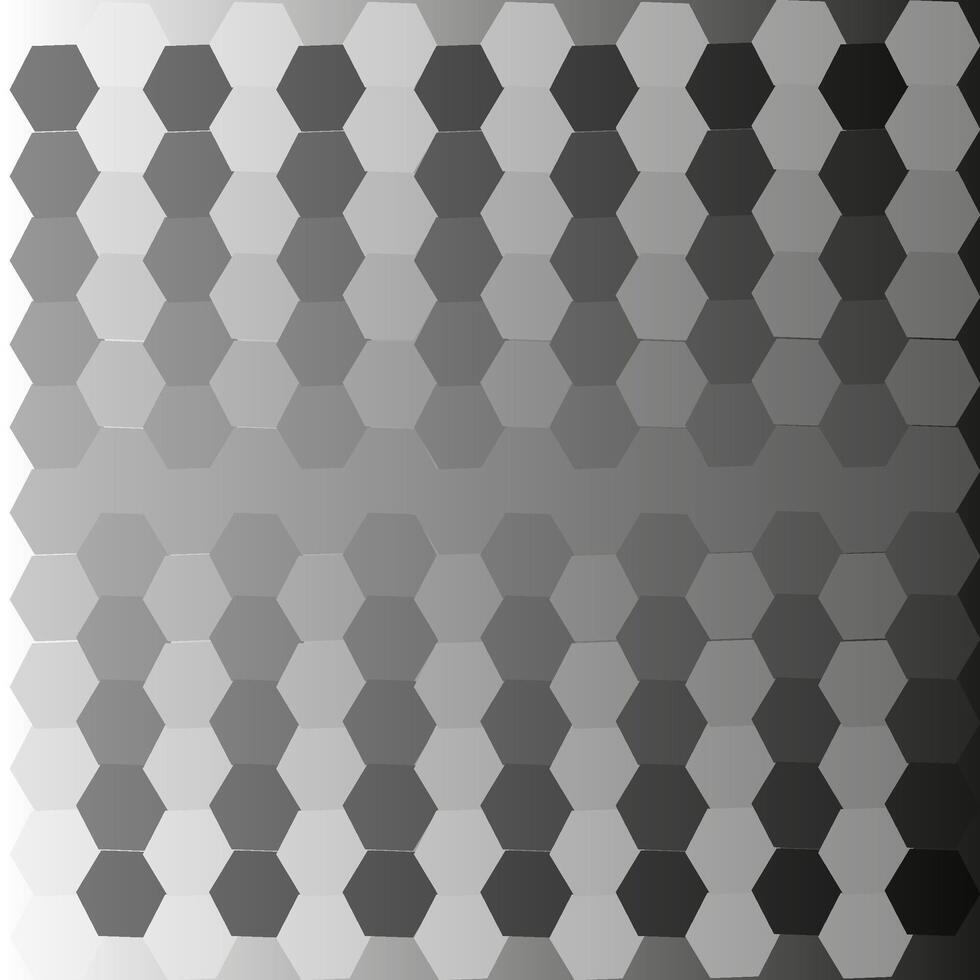Gray abstract background in the form of a monochrome pattern of geometric shapes vector