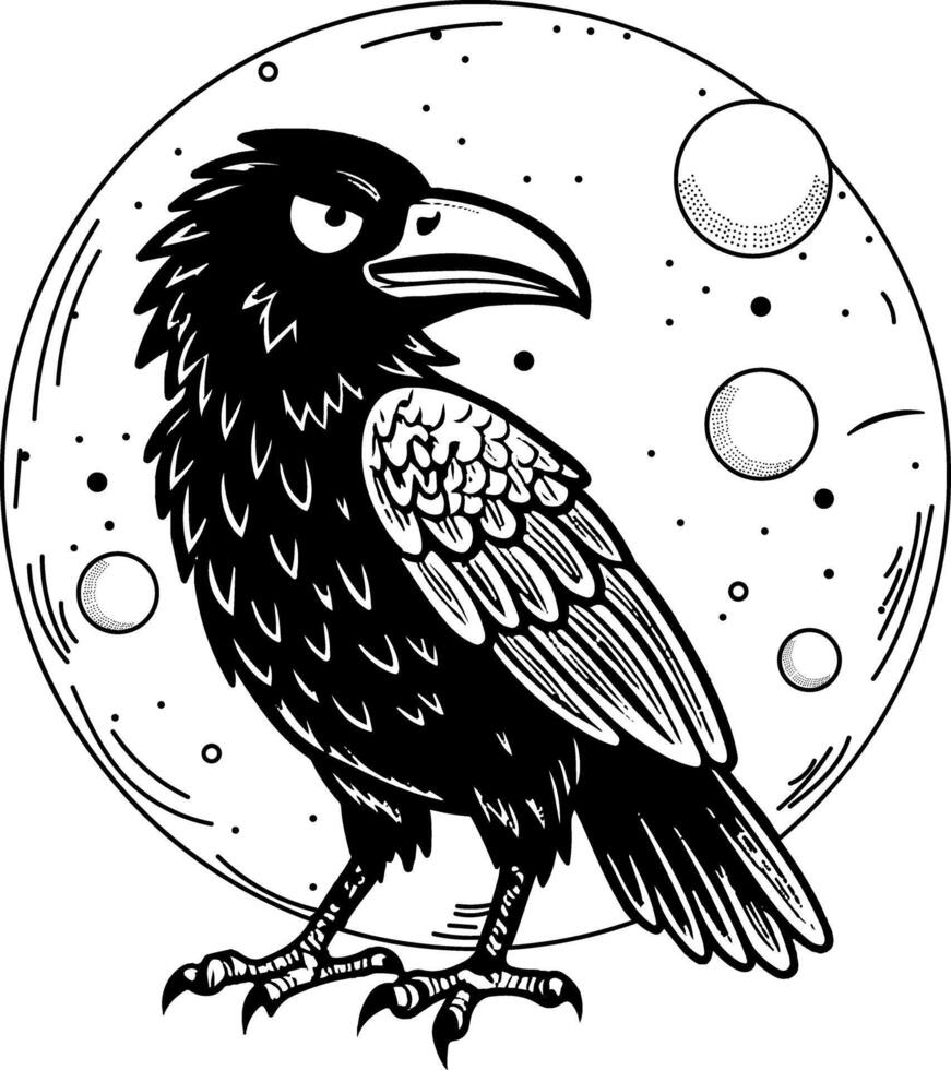 A vintage style illustration of a plover bird vector