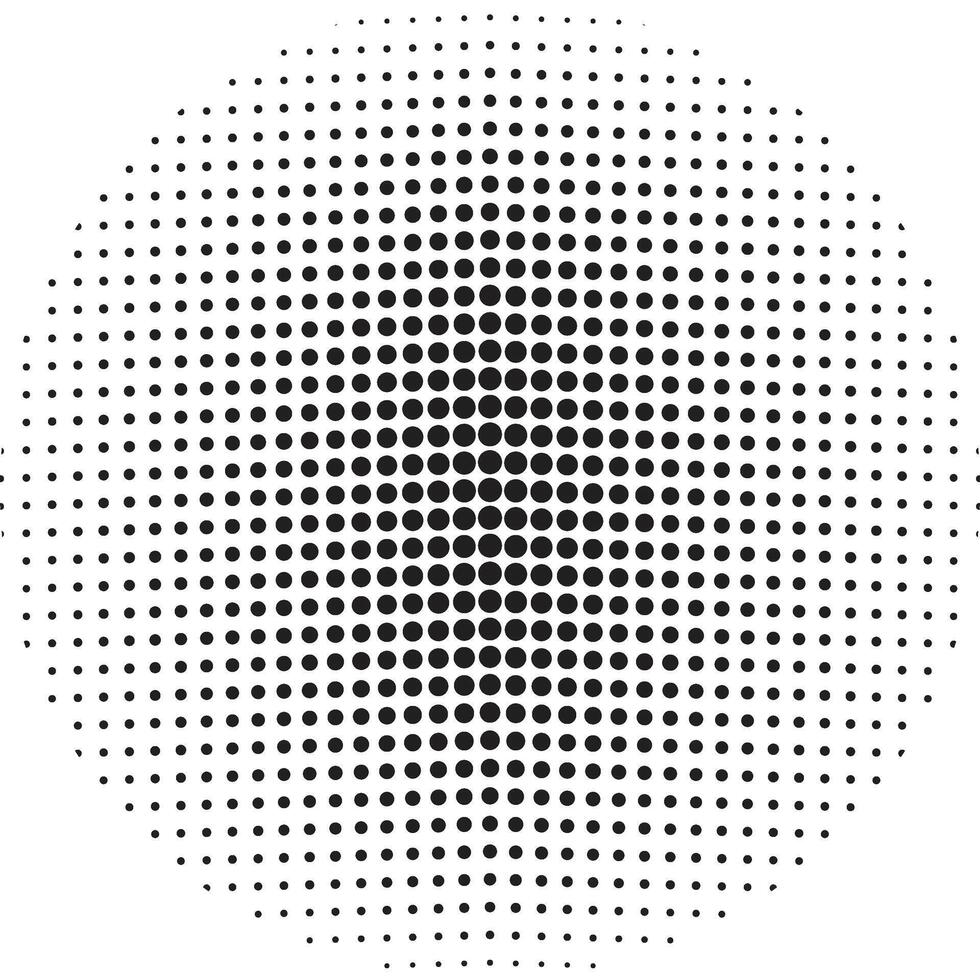Circle Halftone geometric shapes, Dot minimal design abstract round background, backdrop pattern. Geometric Design Art Illustration vector