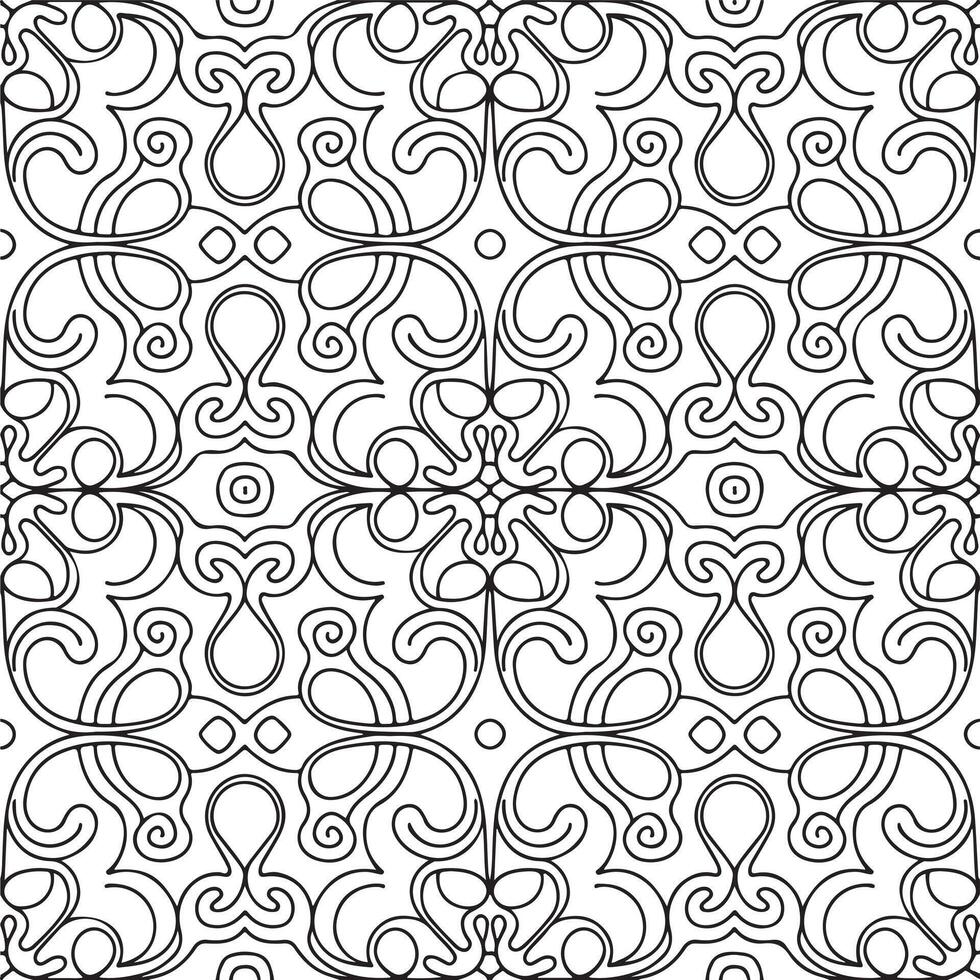 black and white seamless pattern design ,graphic background vector
