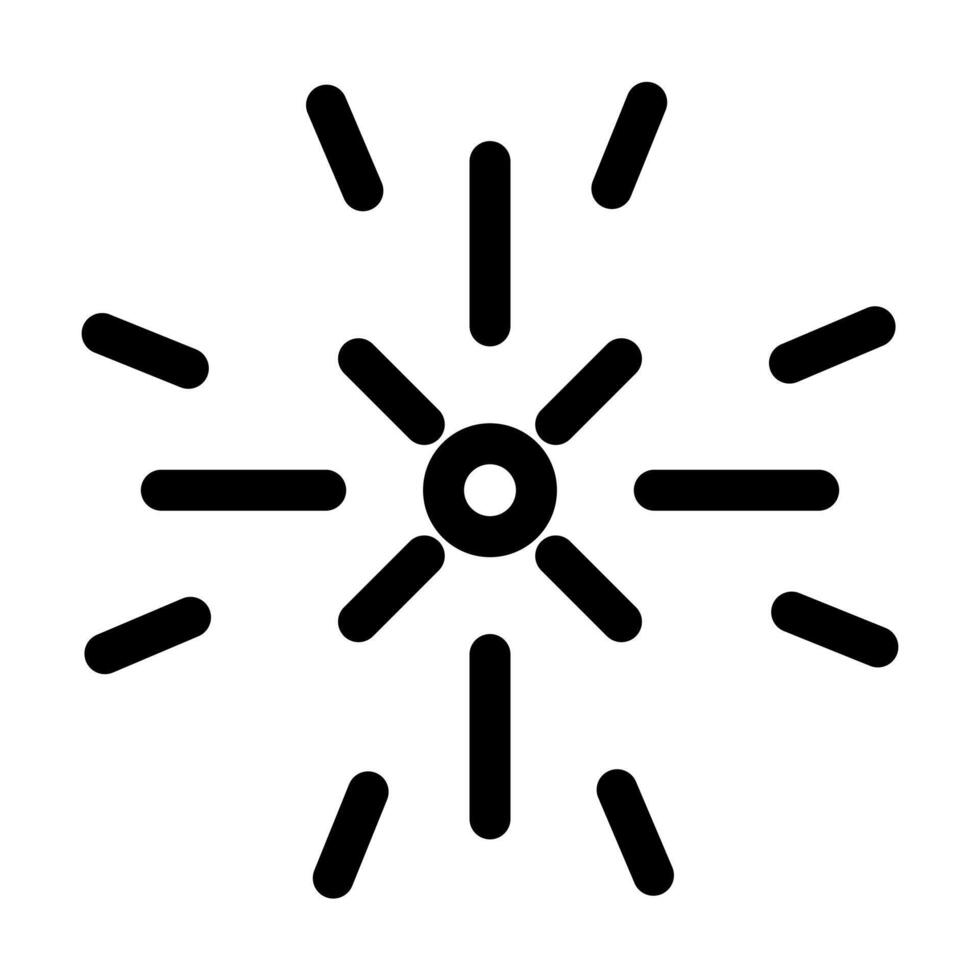 confetti icon, sign, symbol in line style. illustration vector
