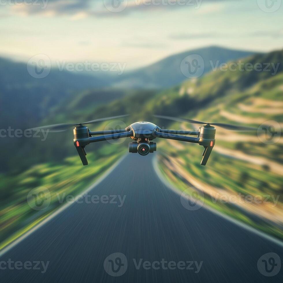High-Speed Quadcopter Flight photo