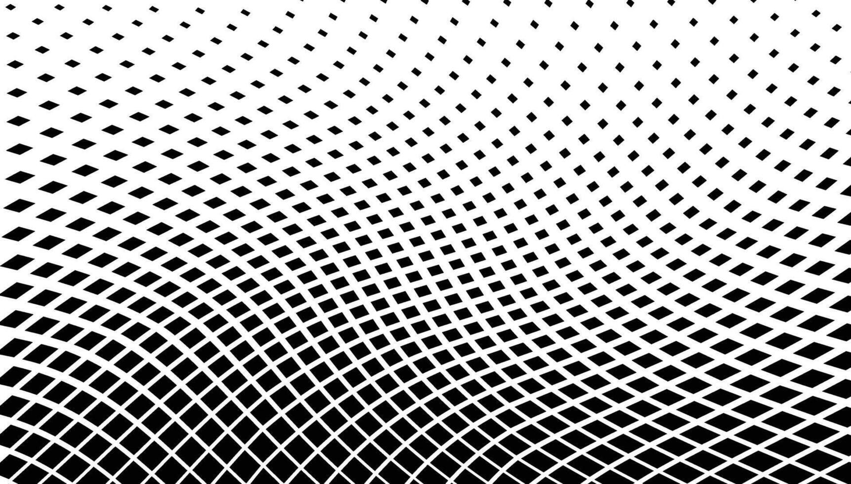 halftone wavy dots background vector
