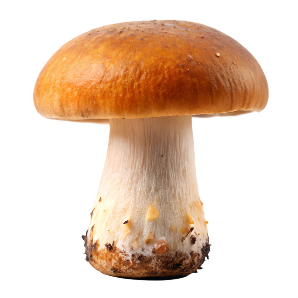 Champignon mushrooms isolated on transparent background png
