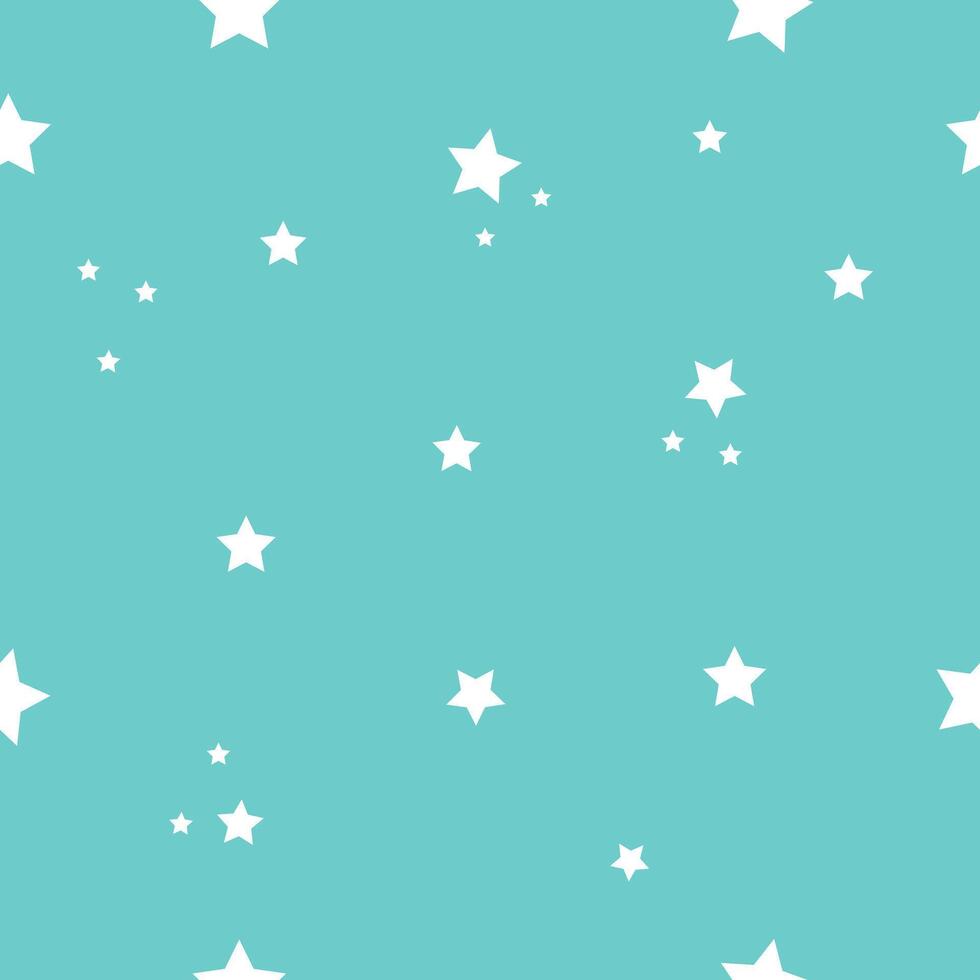 Infinite Starry Texture, Seamless and Beautiful vector