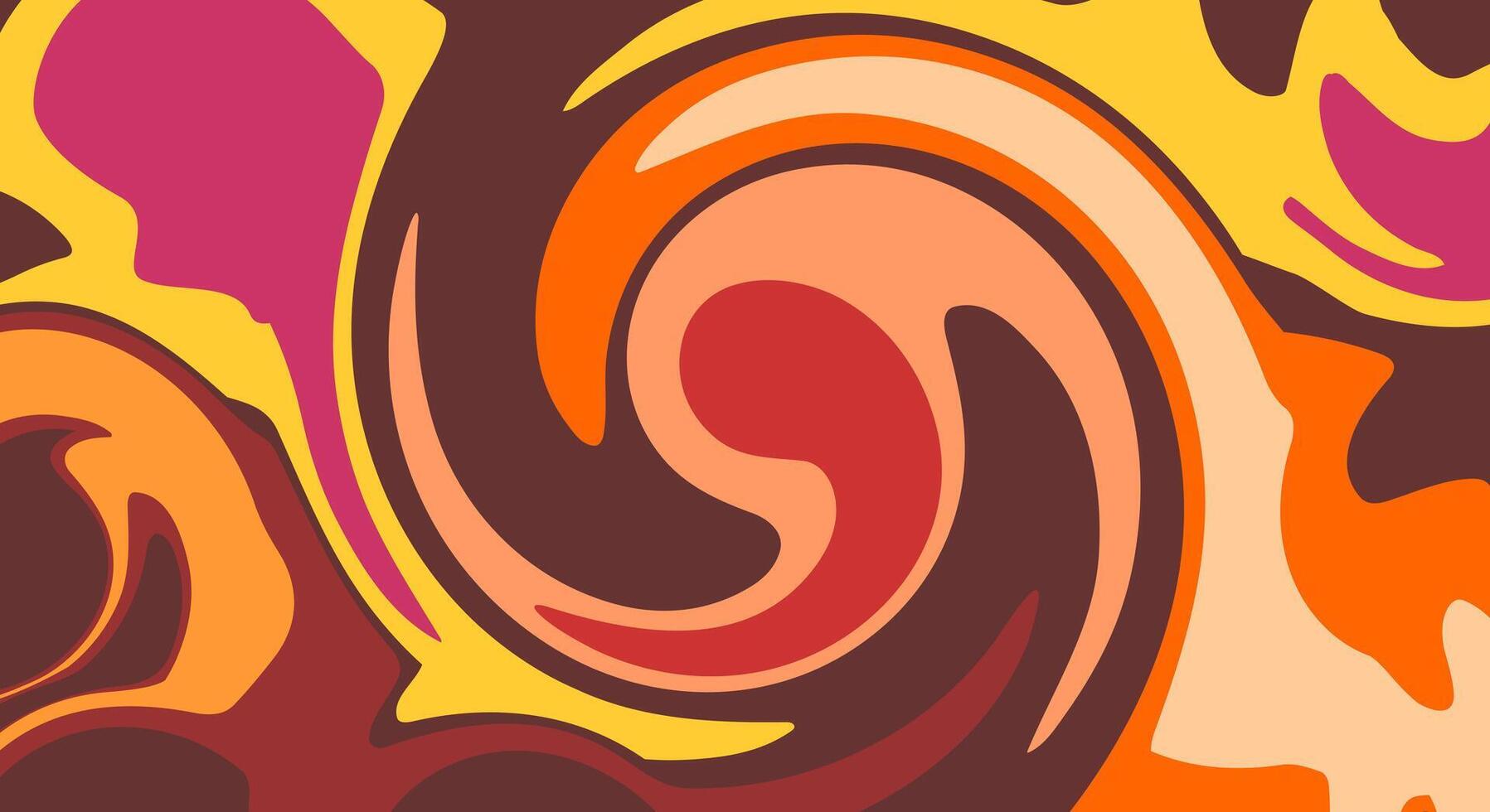 Colourful liquid swirl design minimalist style. Modern abstract art for advertising backgrounds, promotions, covers vector