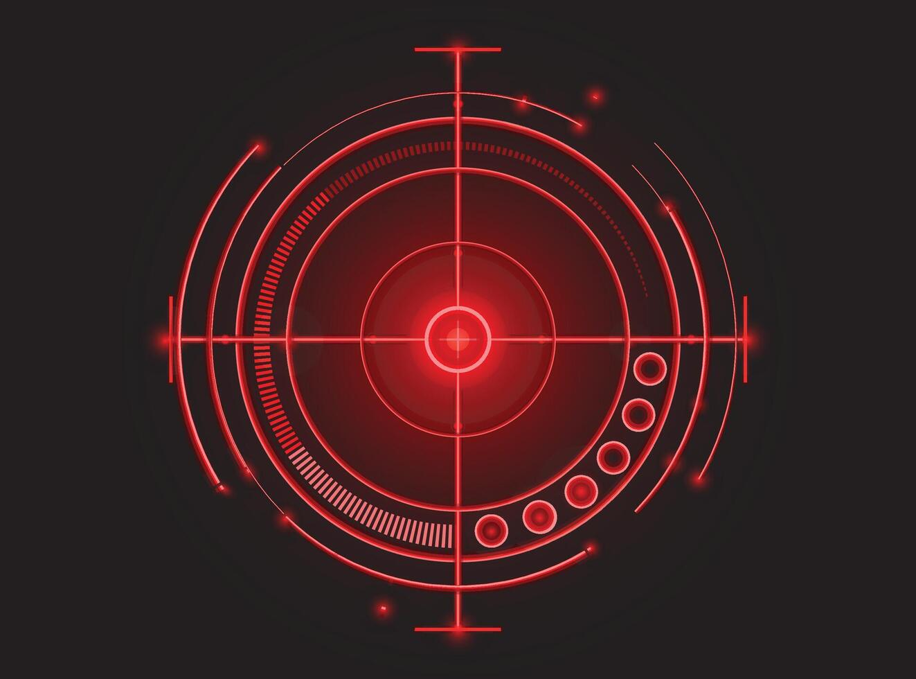 Advanced Tactical Reticle Focus vector