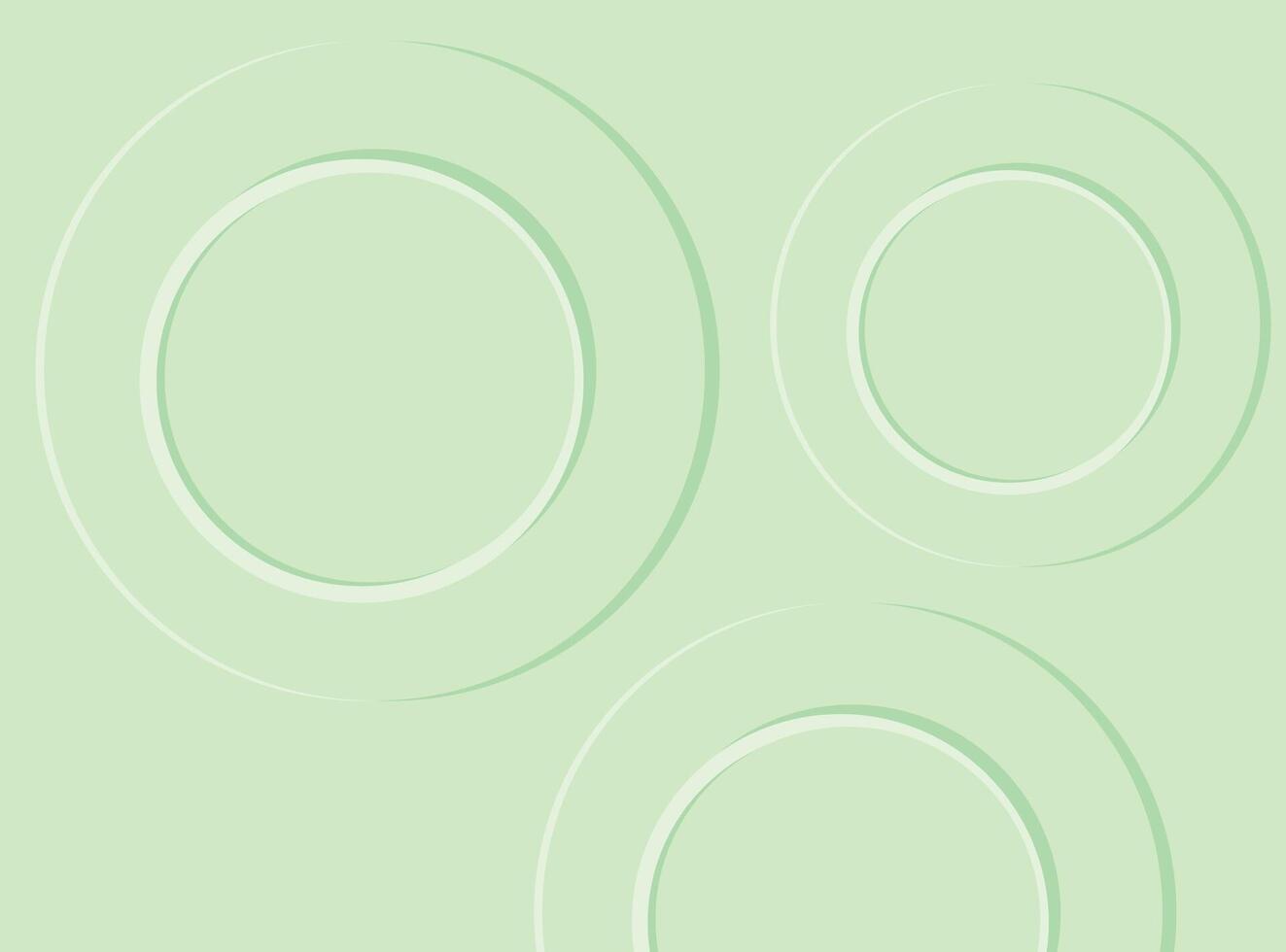 Minty Circular Harmony vector