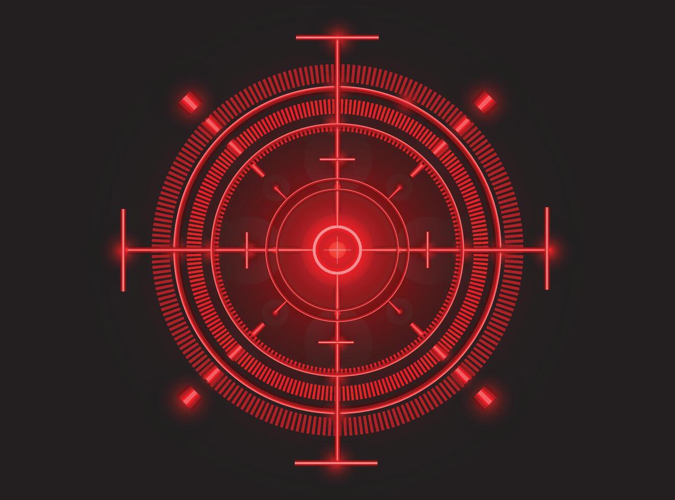 Laser-Focused Targeting Focus vector