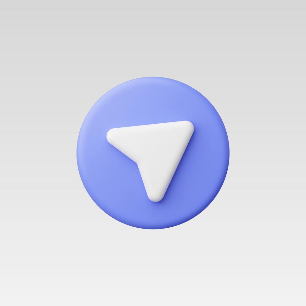3d Realistic Share Icon illustration vector