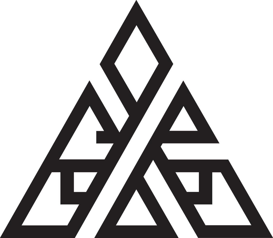 The logo for a company called aa vector