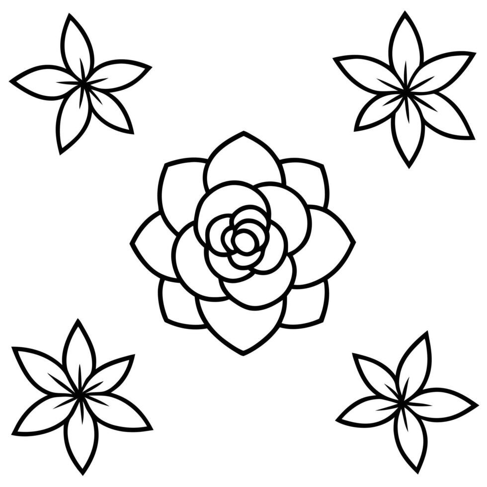 Cultural Significance of Flowers vector
