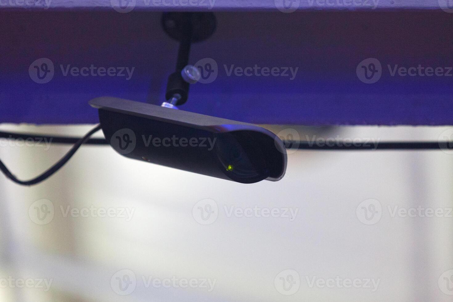 CCTV camera operating in a store photo