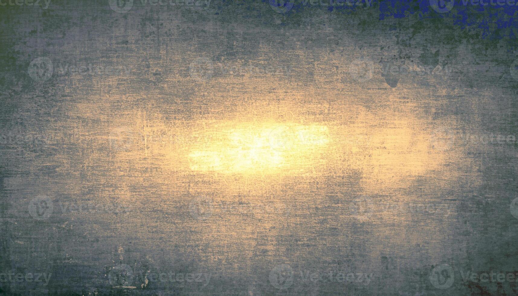 Artistic grunge texture featuring a warm golden glow in the center with a weathered, vintage-style overlay. photo