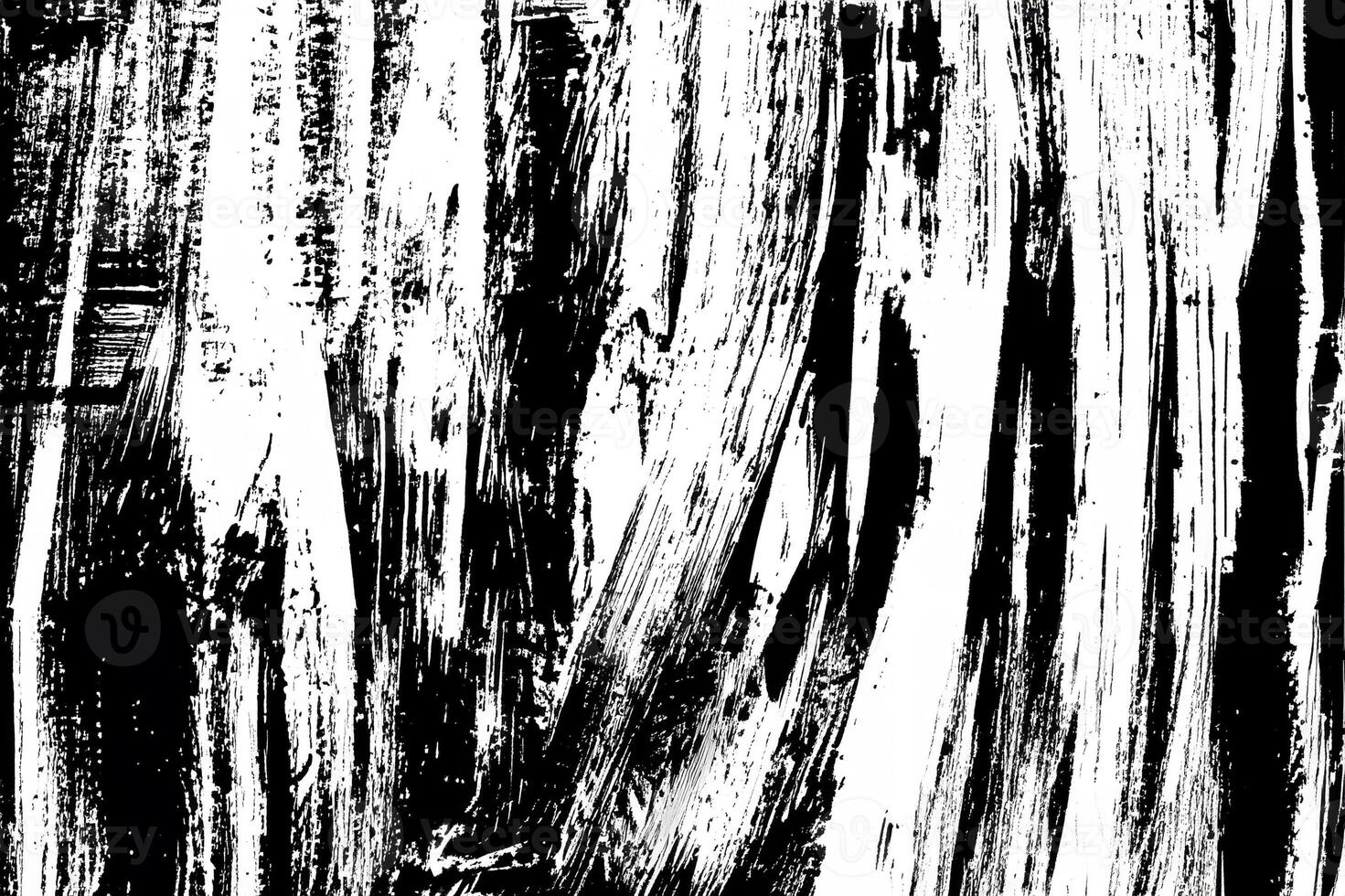 Bold abstract black and white texture with dynamic vertical brush strokes and high contrast design. photo