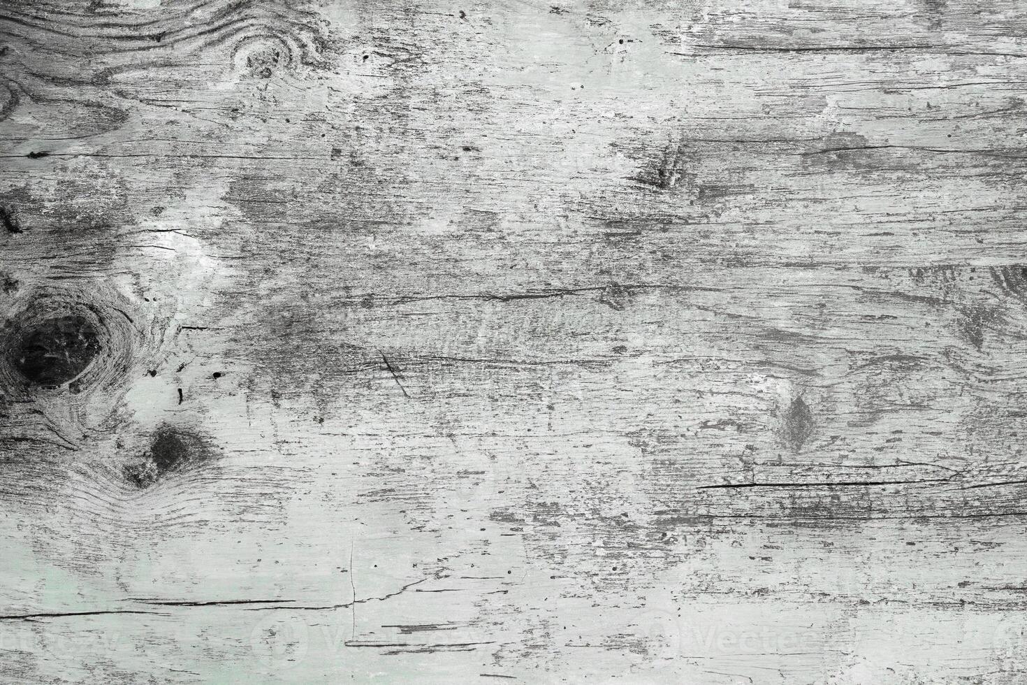 Rustic wooden texture background featuring weathered surface, natural grain, knots, and distressed patterns. photo