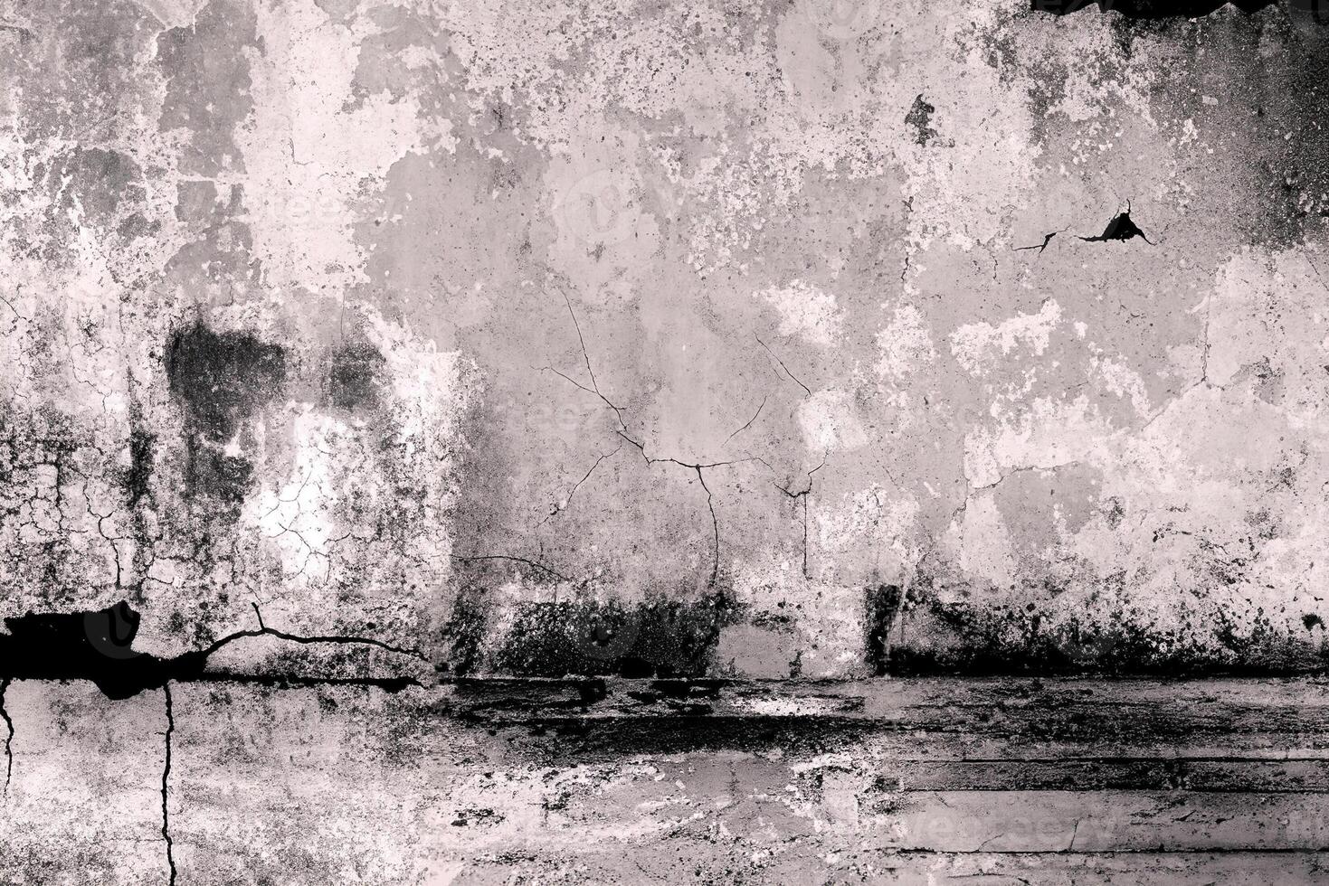 Abstract grunge background with cracked wall textures and distressed details for creative and design uses. photo